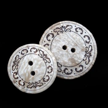 LARGE COCONUT BUTTON