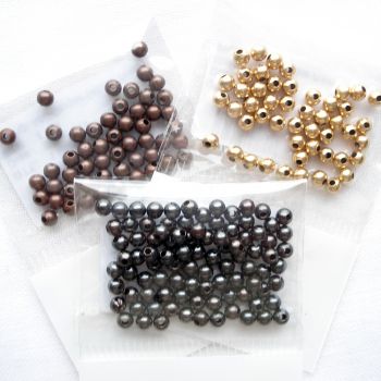 2MM METAL ROUND BEAD