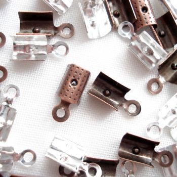 8X4MM BOX CLASP CORD END