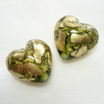 GLASS LAMPWORK HEART
