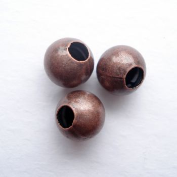 6MM METAL ROUND BEAD