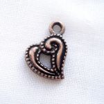 LOP SIDED HEART CHARM