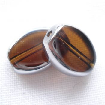 SILVER EDGED OVAL